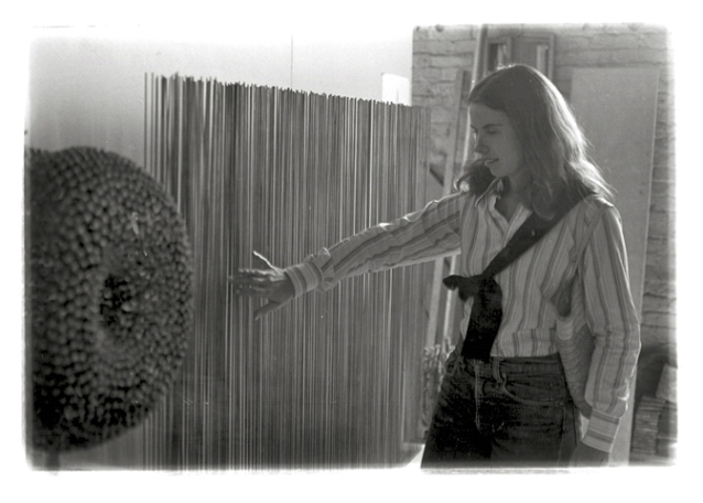 Nancy Stock-Allen, 1971, Bertoia Studio Visit
